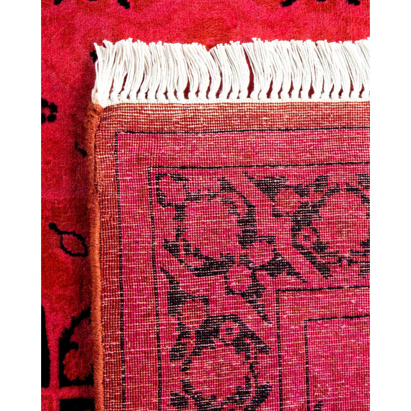 Fine Vibrance One-of-a-Kind 3' 2" X 5' 3" Hand Knotted Area Rug