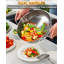 Poêle à frire en acier inoxydable standard de 12 pouces avec couvercle en verre Cooks Standard Classic de 30 pouces avec deux poignées latérales, batterie de cuisine à induction compatible