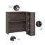 Bureau de réception avec tablettes Bush C-70573762-105898355