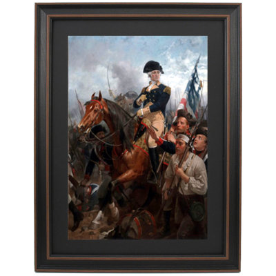 Washington At The Battle Of Monmouth By Alonzo Chappel