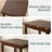 Solid Oak Folding Dining Table-653246303
