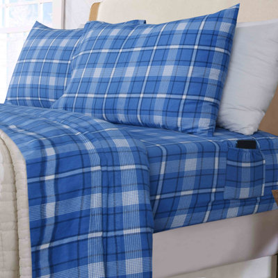 100% Cotton Flannel Sheet Set