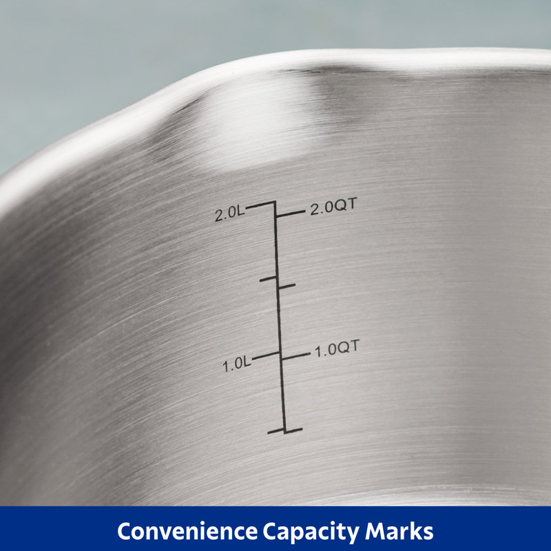 Stainless Steel 7-Piece Cookware Set with Glass Lids