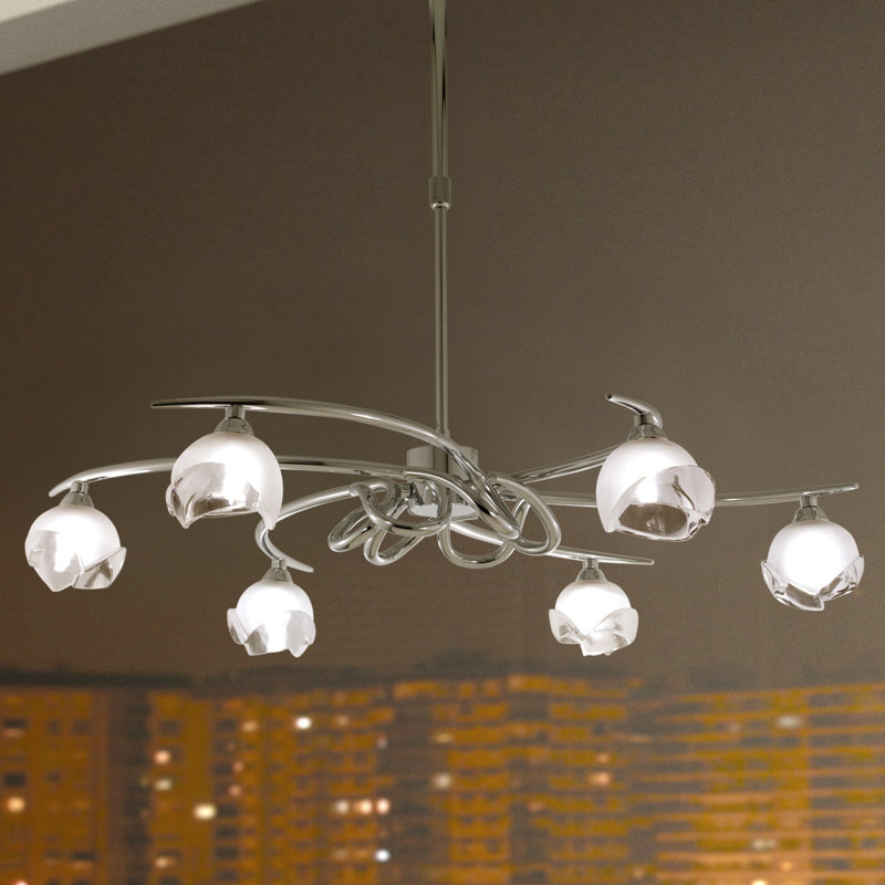 Lustree classique/traditionnel 6 lumières ombrée Barkett