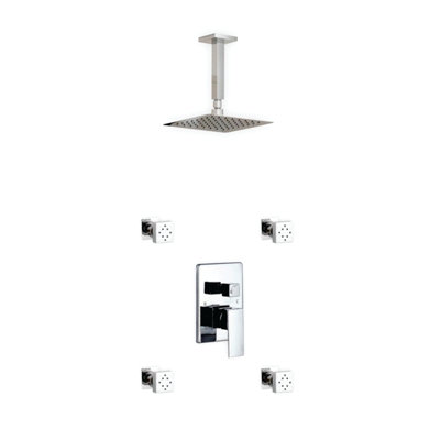 Cahoon Complete Shower System with Rough in-Valve