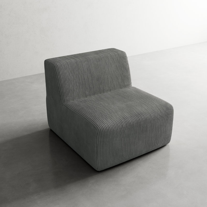 Fauteuil d'appoint Berlare, Gris