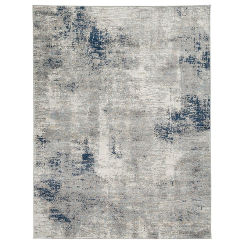 Abstract Indoor Rug, Rectangle 7'10" x 10'3"