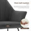 48 cm H Upholstered Armchair-1083668918