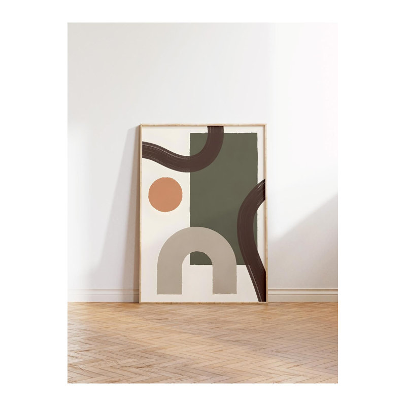 Peinture décorative encadrée