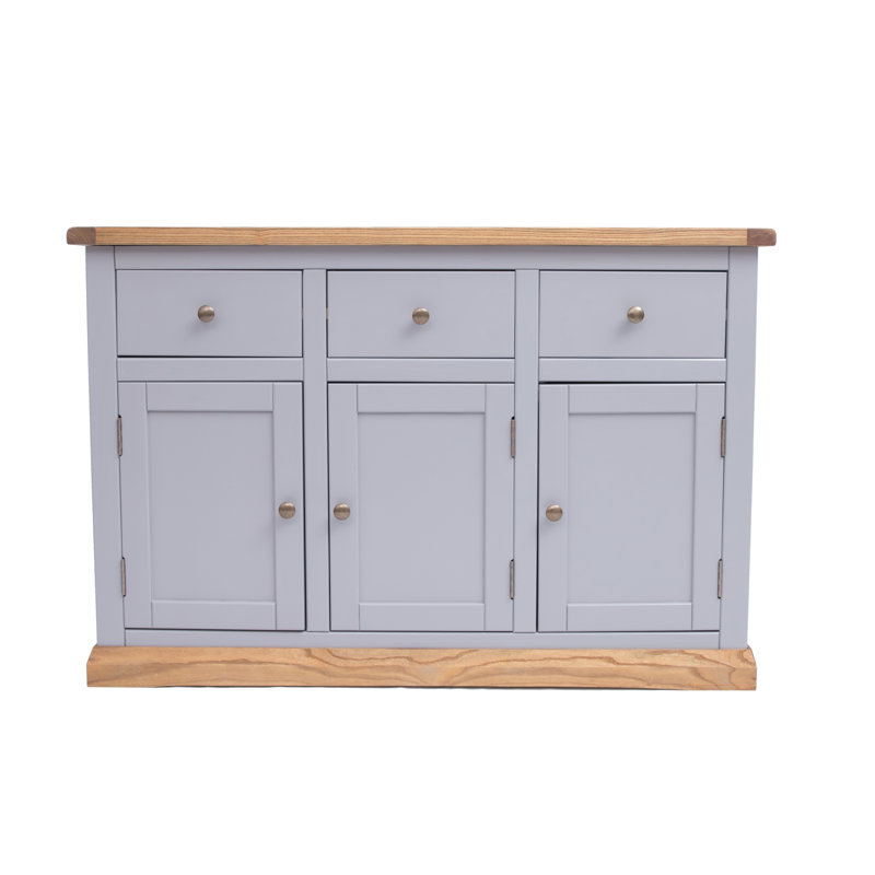 Dayana 3+3 Sideboard, Cool Grey/Brown