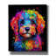  «Doodle Pup» par Dean Russo, art mural sur toile, 20 po x 24 po