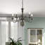 Asher 5 - Light Candle Style Chandelier