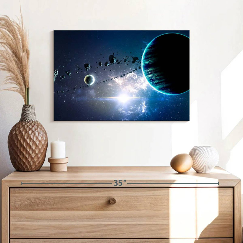 Oberle Planets And Nebula, 8" H x 12" W