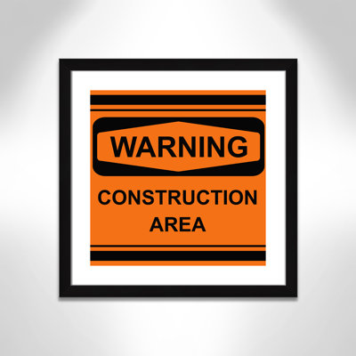 Warning 2 Paper Print