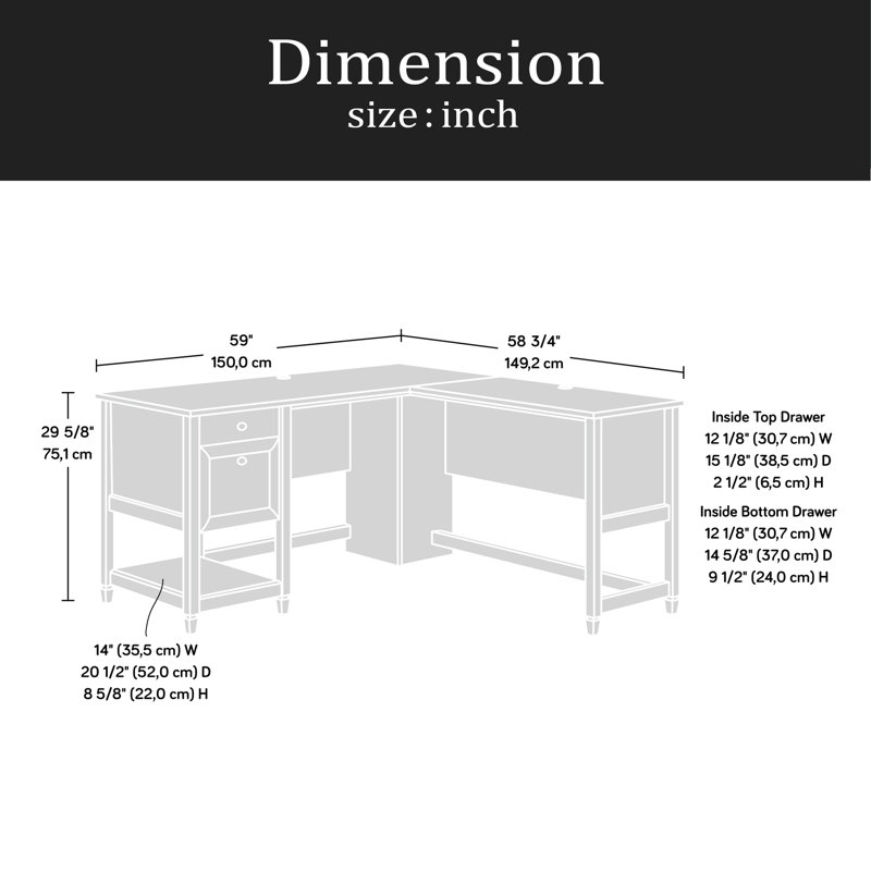 Bureau en L