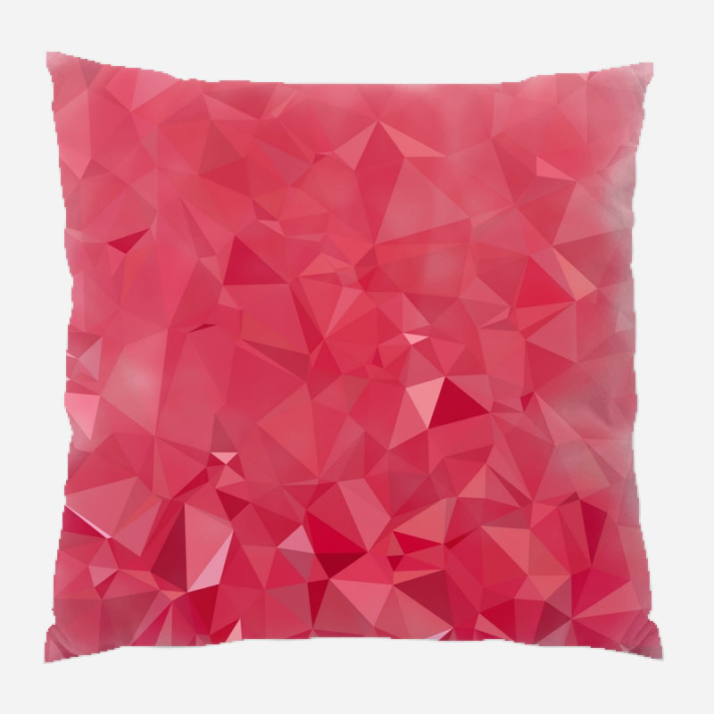 Coussin décoratif triangulaire