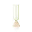 Qualia Glass Venice Flute Set of 2 - Peach/Green-129245571