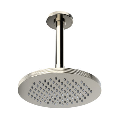 Rainstone Rainshower Head - Industrial, Knurled
