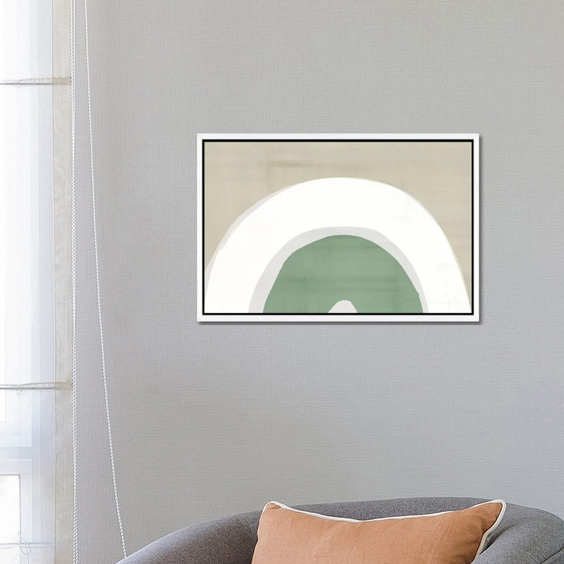 The Thoughts Inside by Isabelle Z - Painting on Canvas, White Framed, 66.04 cm H x 45.72 cm W