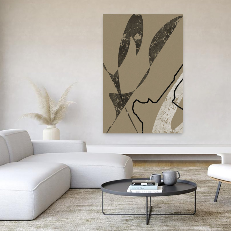 Art contemporain, art contemporain abstrait, H 60 po x l 40 po