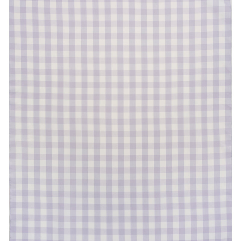 Camden Cotton Check Fabric, Lilac