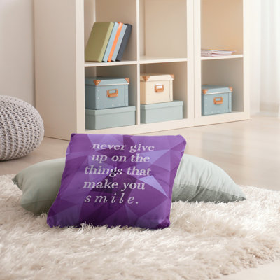 Reversible Throw Pillow