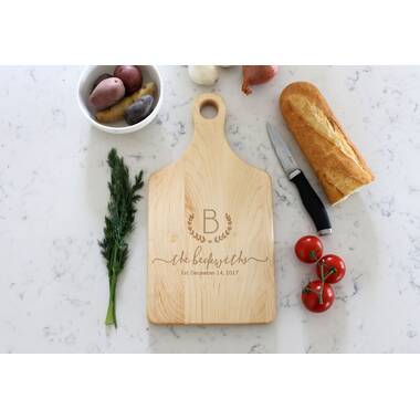 Bamboo Large Cutting Board – We Make It Personal Laser Engraving