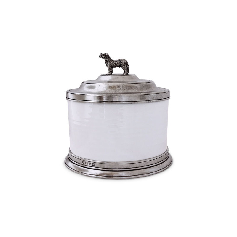Convivio Cookie Jar With Dog