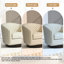 75.2Cm Wide Tufted Swivel Barrel Chair-914459167