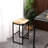 Set Of 2 Water Hyacinth Woven Bar Stools For Kitchen Counter Water Hyacinth Grass Backless Barstools With Footrest (Water Hyacinth Backless)