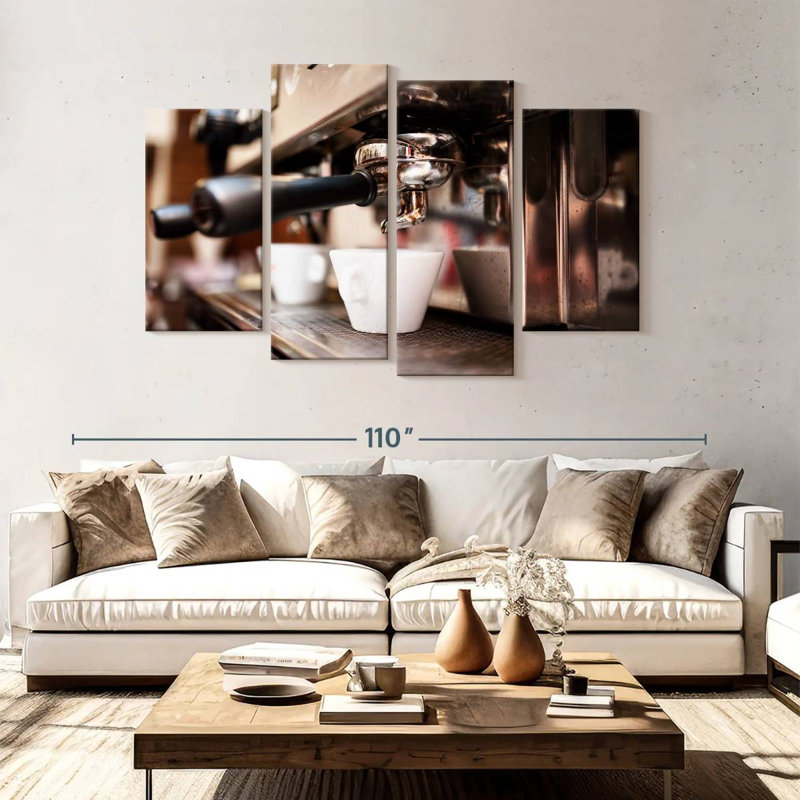 Yarlin Barista Espresso, 54" H x 84" W