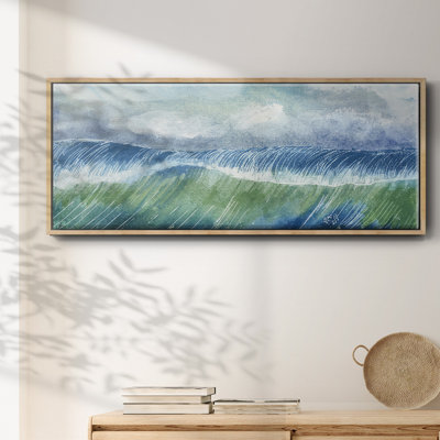 Crashing Wave II - toile encadrée