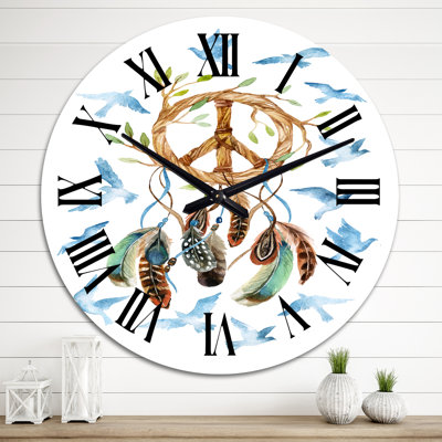 Horloge murale rétro