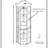 Lighted Glass Display Cabinet Corner Curio Cabinet-194880774