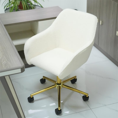 Adailyn Wool Office Chair