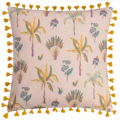 Chamae Floral Square Cushion Cover