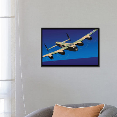 « avro lancaster lourd », impression sur toile tendue