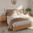Modern Solid Wood 2-Drawer Nightstand, Bedroom Storage Unit-1256923958-1256923944