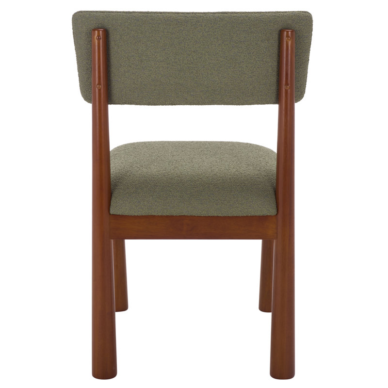 Chaise Koki, Walnut, Vert