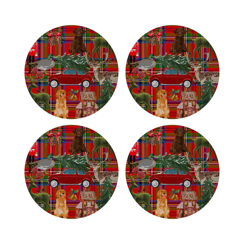 Napperon Ultimate Christmas, Plaid