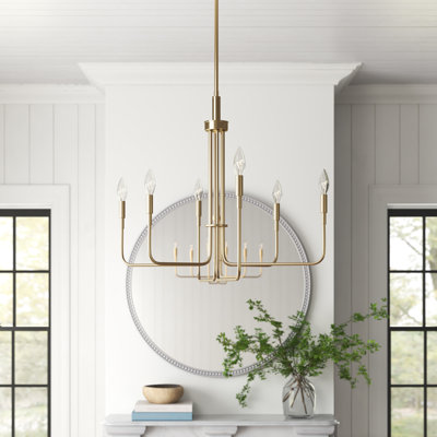 Lustre chandelier 6 lumières Tullis Juniper