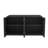 Genae 4-Door Curved Design Wavy Door Panel Cabinet with Adjustable Shelves, for Living Room and Entrance-1007455384-1007455385