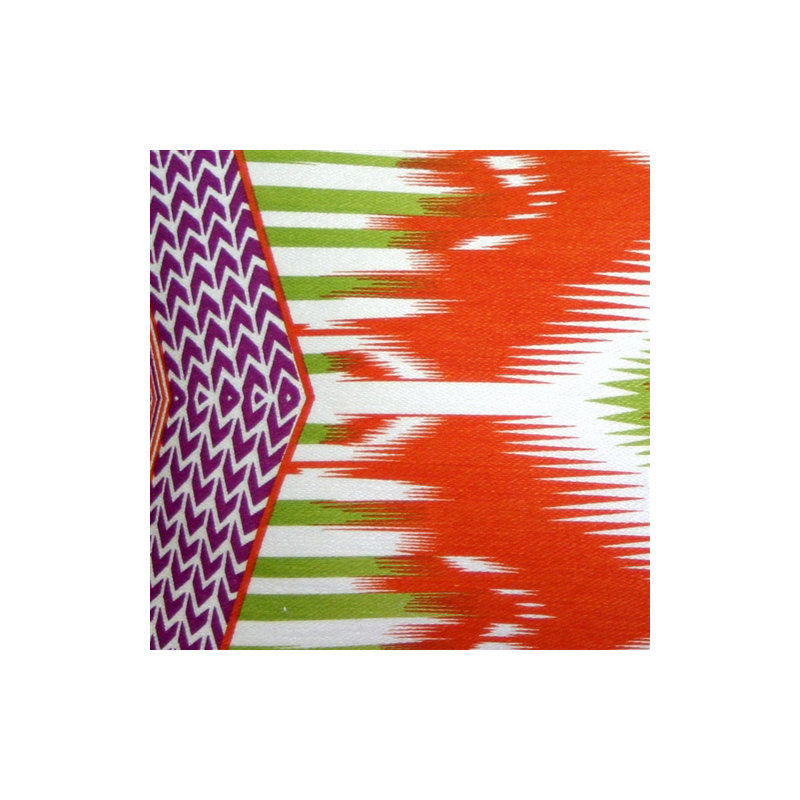 Coussin lombaire électrique Ikat, Orange