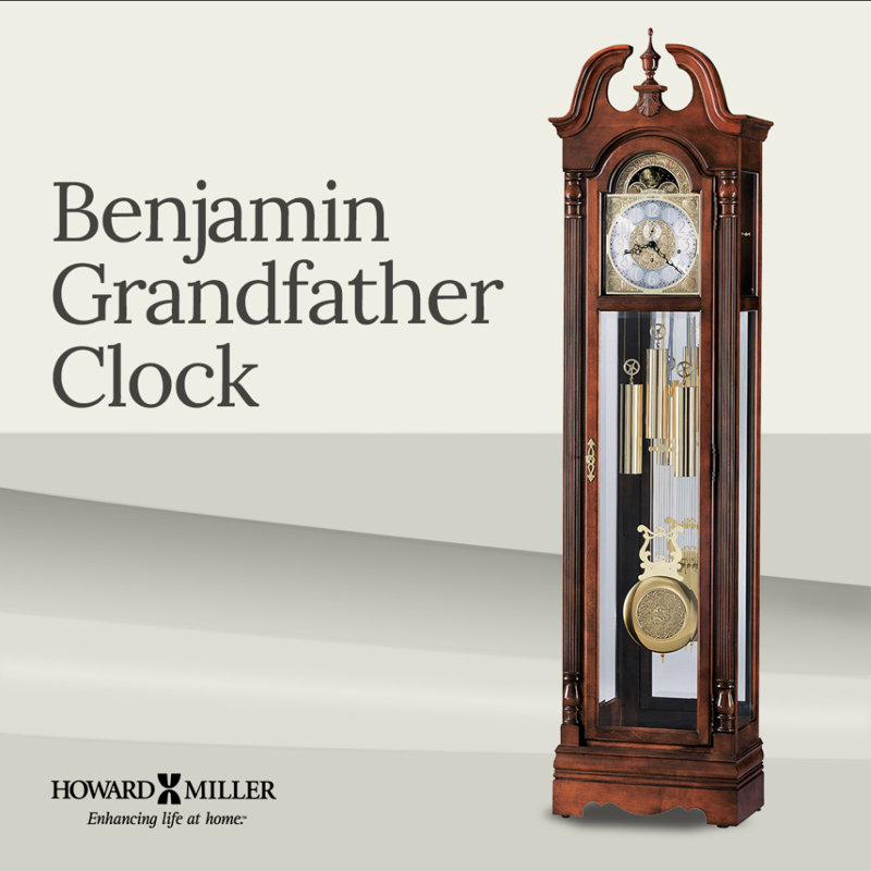 Benjamin 82.5" Grandfather Clock