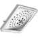 Rain Adjustable Shower Head with H2Okinetic Technology