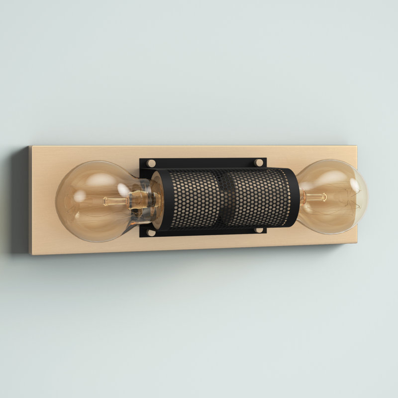 Barre d'éclairage de salle de bain 2 lumières Cuccia