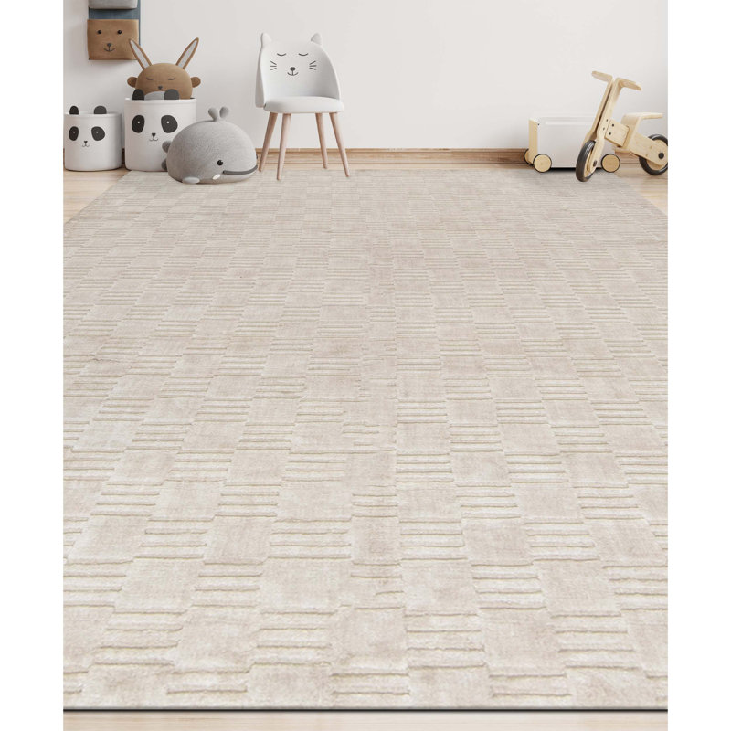 Wool Geometric Area Rug