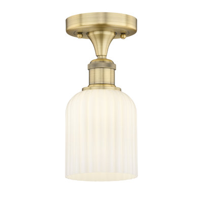 Edison - Adriena - Plafonnier semi-encastré 5 "1 lumière