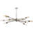 Nebraska 10 Light Sputnik Modern Linear Chandelier-23002789
