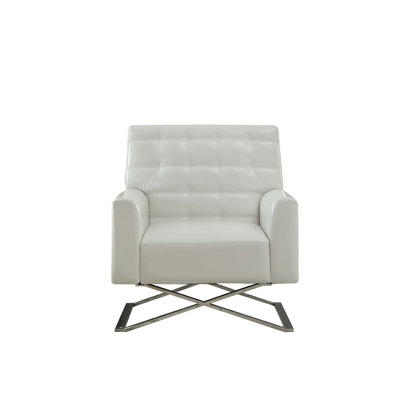 Fauteuil club en polyester Byrdo